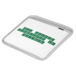 Feliz navidad 
 Laboratorio de
  química   iPad Sleeves
