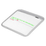 I am the master of my own universe! Street 34  iPad Sleeves