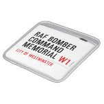 raf bomber command memorial  iPad Sleeves