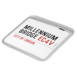 millennium bridge  iPad Sleeves