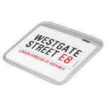 Westgate street  iPad Sleeves