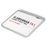 Slamannan  iPad Sleeves