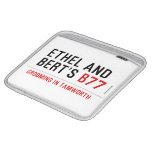 ETHeL and Bert’s  iPad Sleeves