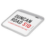 Duncan  Road  iPad Sleeves