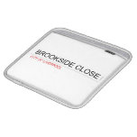 brookside close  iPad Sleeves