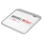 BUCAKLI  iPad Sleeves
