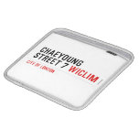 Chaeyoung Street 7  iPad Sleeves