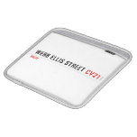 Webb Ellis Street  iPad Sleeves