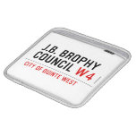 J.B. BROPHY COUNCIL  iPad Sleeves