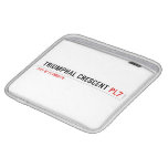 Triumphal Crescent  iPad Sleeves