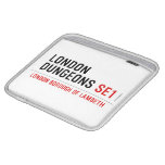 london dungeons  iPad Sleeves