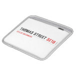 THOMAS STREET  iPad Sleeves