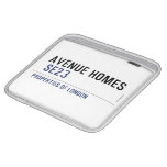 Avenue Homes   iPad Sleeves