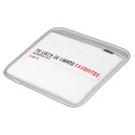 tu LISTA DE libros  iPad Sleeves