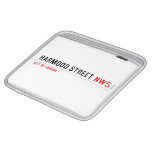 Harmood street  iPad Sleeves