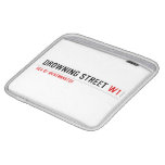 Drowning street  iPad Sleeves