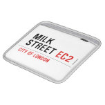 Milk  Street  iPad Sleeves