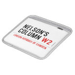 nelson's column  iPad Sleeves
