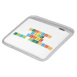 Periodic
 Table
 Writer
 Eldin Aletovic  iPad Sleeves