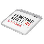 Shimtonic Street  iPad Sleeves