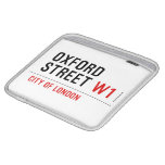 oxford street  iPad Sleeves