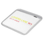 LOVERS LANE  iPad Sleeves