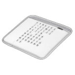 ABCDEFGH
 IJKLMNDO
 PQRSTUV
 WXYZM 
 NC ARATAS
 BEBACACLCECU
 ESFRGAGEINLILA
 MONINOPARARUSE
 SITA
   iPad Sleeves