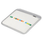 the periodic table  iPad Sleeves