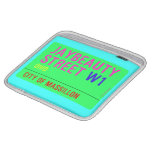 JayBeauty Street  iPad Sleeves