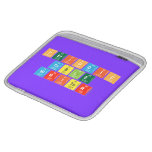 Periodic
 Table
 Writer  iPad Sleeves