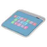 Periodic
 Table
 Writer  iPad Sleeves