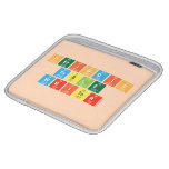 Periodic
 Table
 Writer  iPad Sleeves