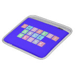 Periodic
 Table
 Writer  iPad Sleeves