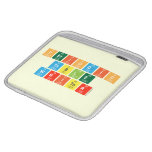 Periodic
 Table
 Writer  iPad Sleeves