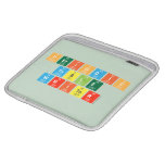 Periodic
 Table
 Writer  iPad Sleeves