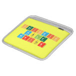 Periodic
 Table
 Writer  iPad Sleeves
