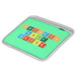 Periodic
 Table
 Writer  iPad Sleeves