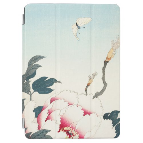 IPAD SMART CASE WITH JAPANESE PEONY AND BUTTERFLY