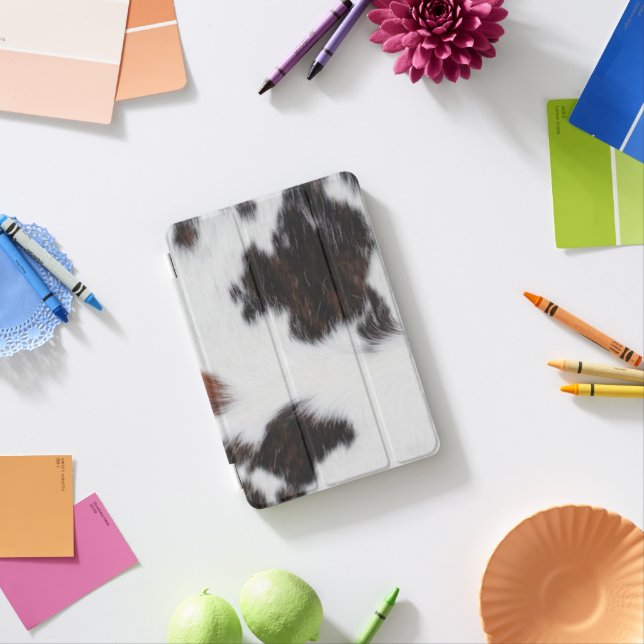 iPad Smart Cover - Faux Cowhide (In Situ)