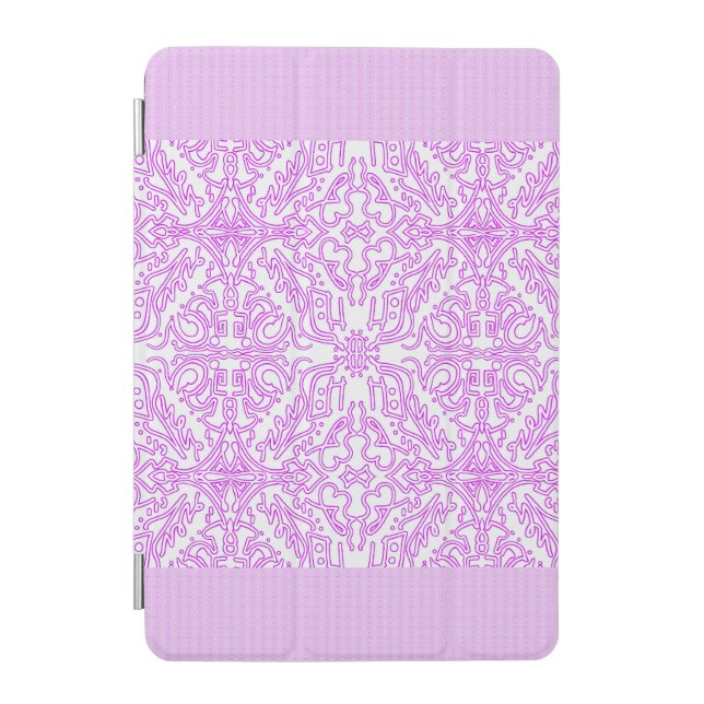 iPad Smart Cover Soft Pink Dream Mandala pattern  (Front)