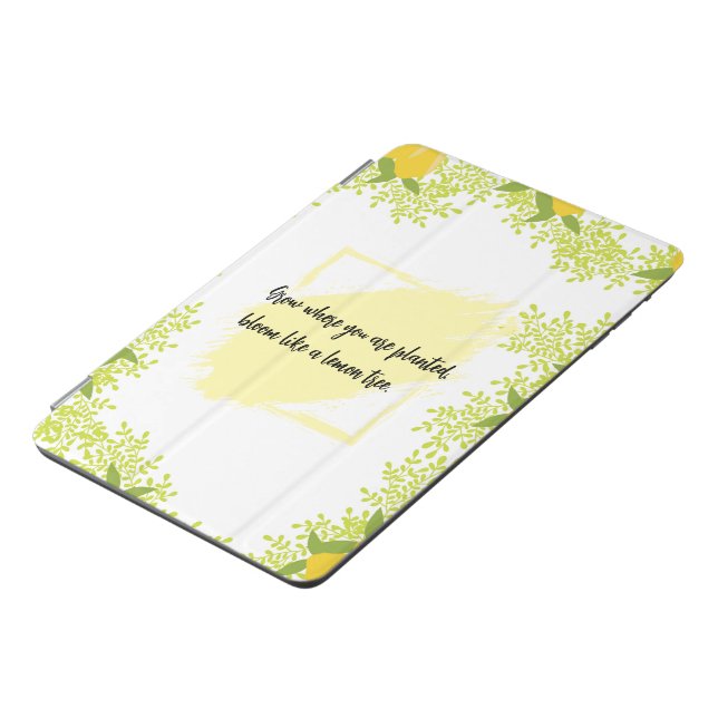 iPad Smart Cover with Lemon Design (Side)