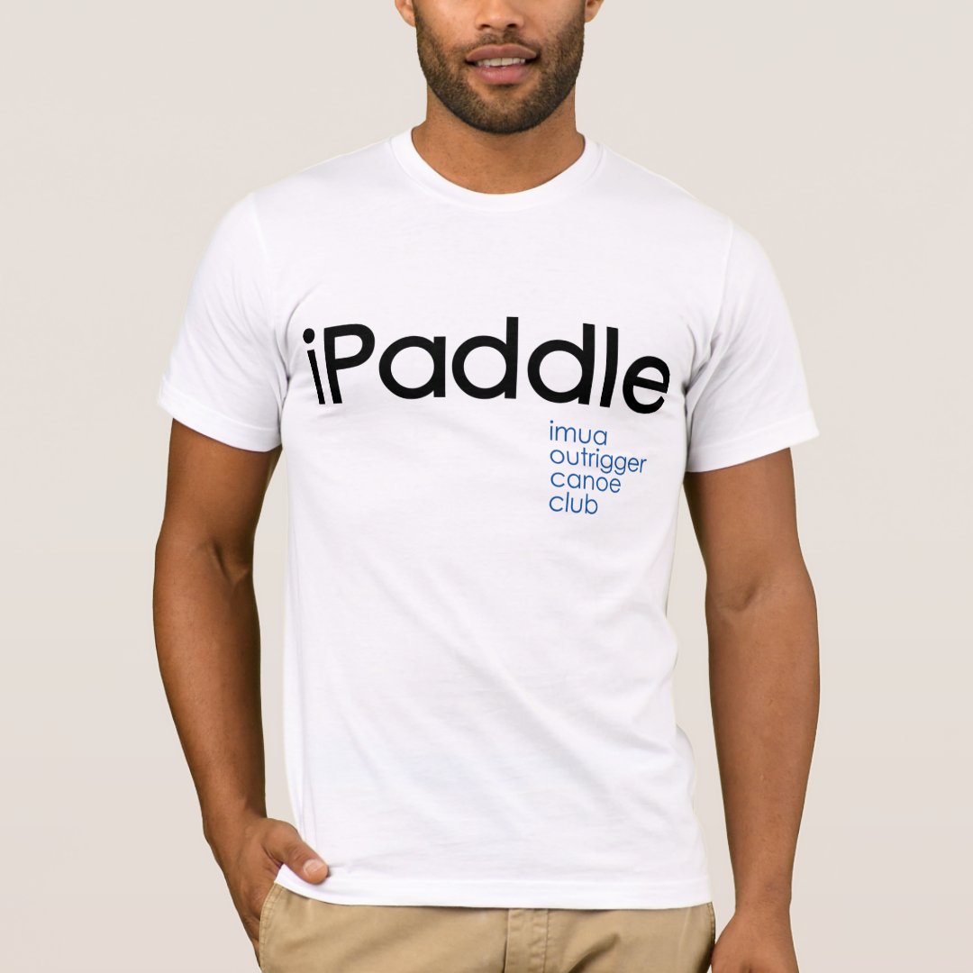 iPaddle Imua Outrigger Canoe Club TShirt Zazzle