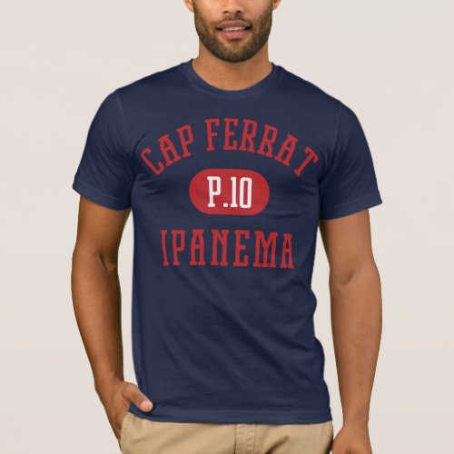 Ipanema Beach Cap Ferrat P10 Rio Brazil T_Shirt