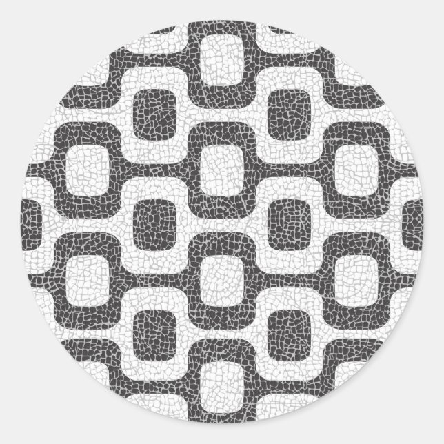 Ipanema Beach Classic Round Sticker (Front)