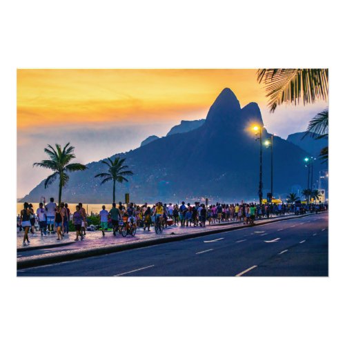 Ipanema Beach Rio de Janeiro Brazil Photo Print