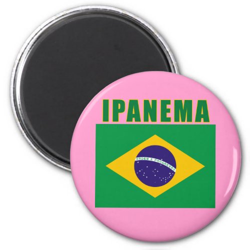 IPANEMA Brazil Beach Tshirts Gifts Magnet