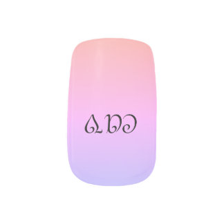 Ipanema Cornflower Blue Minx Nail Art