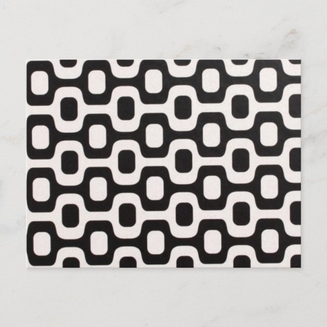 Ipanema Leblon sidewalk Rio Brasil Postcard (Front)