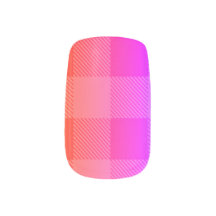 Ipanema Plaid Nail Art Olympian Effort Design