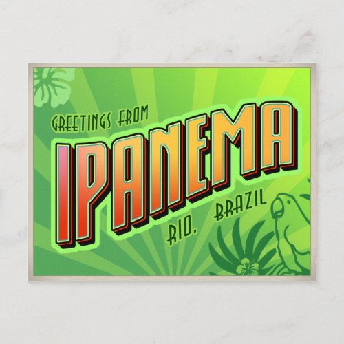 IPANEMA POSTCARD